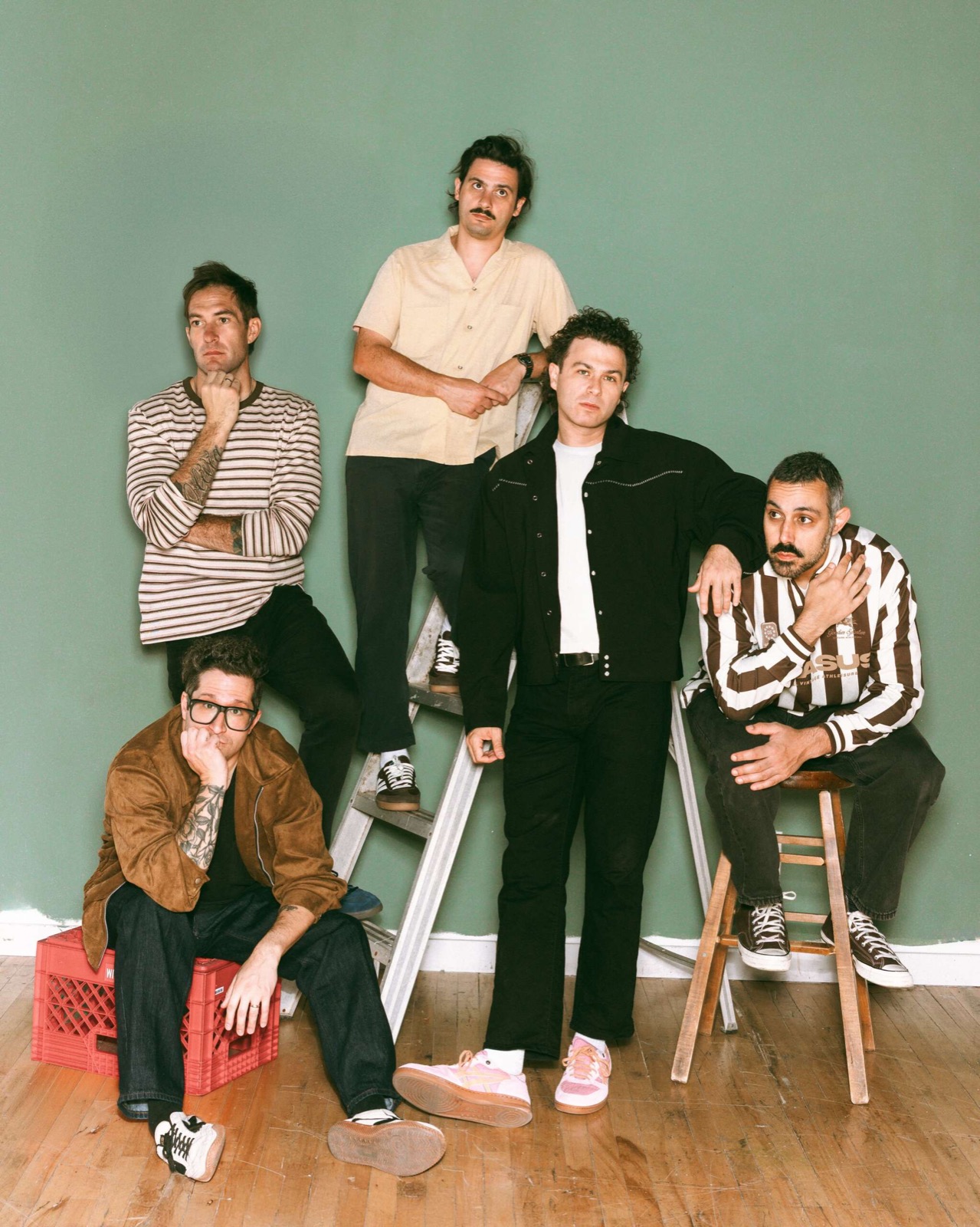 Arkells promotional photograph by Scarlet O’Neill.
