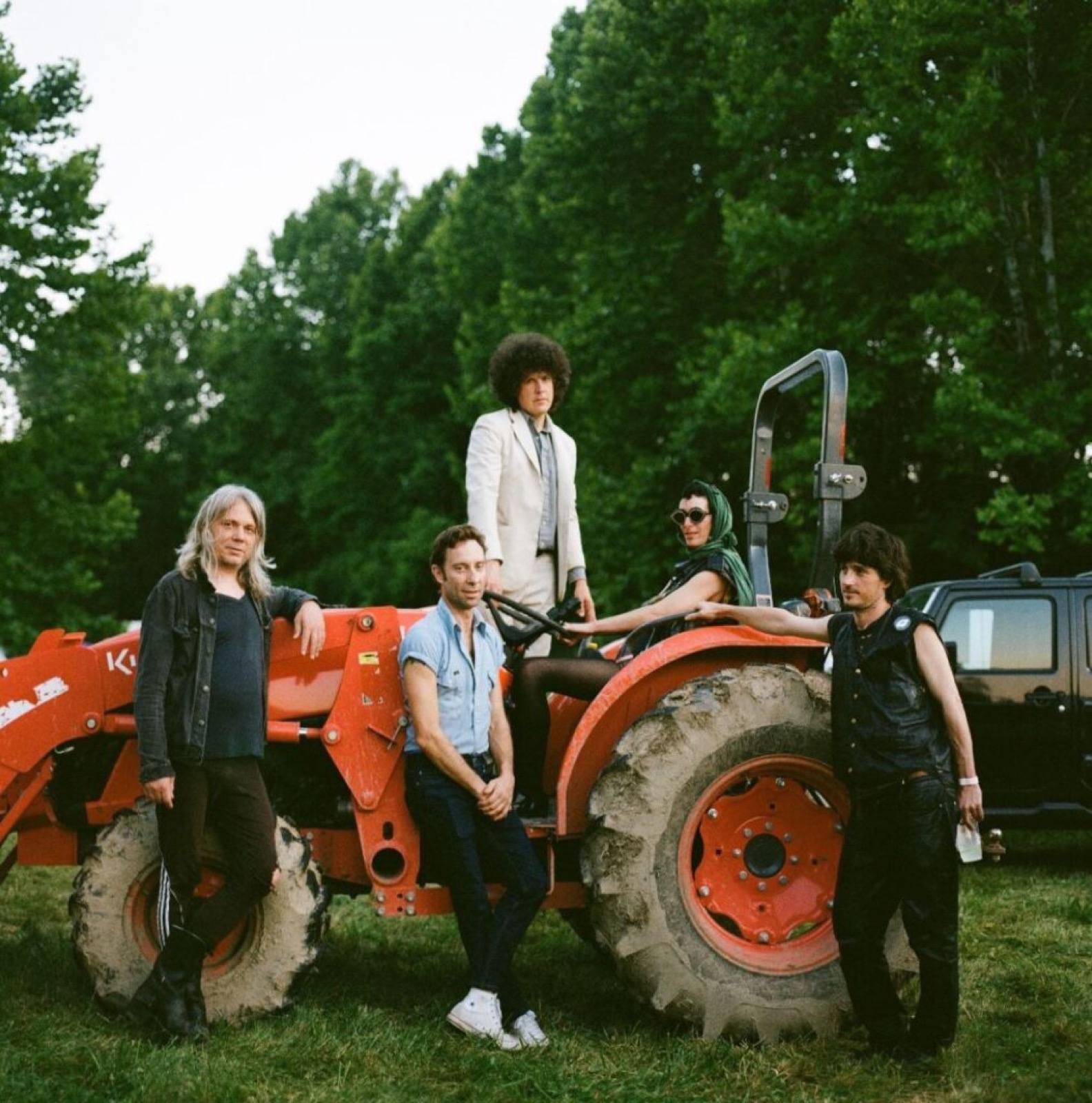 The Black Lips band promotional photograph by Cate Groubert.