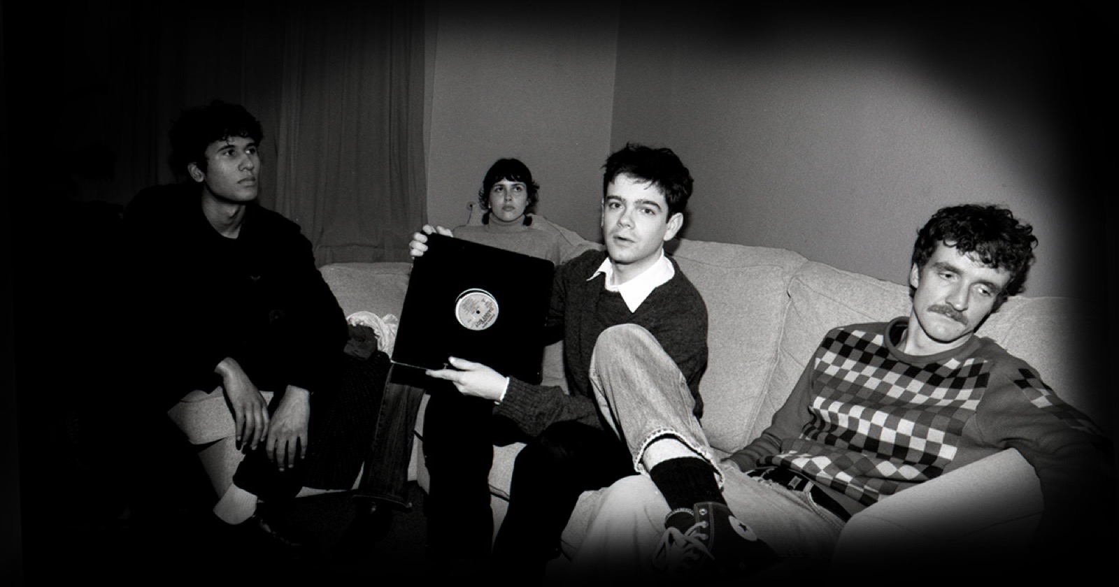 My New Band Believe promotional band photograph.