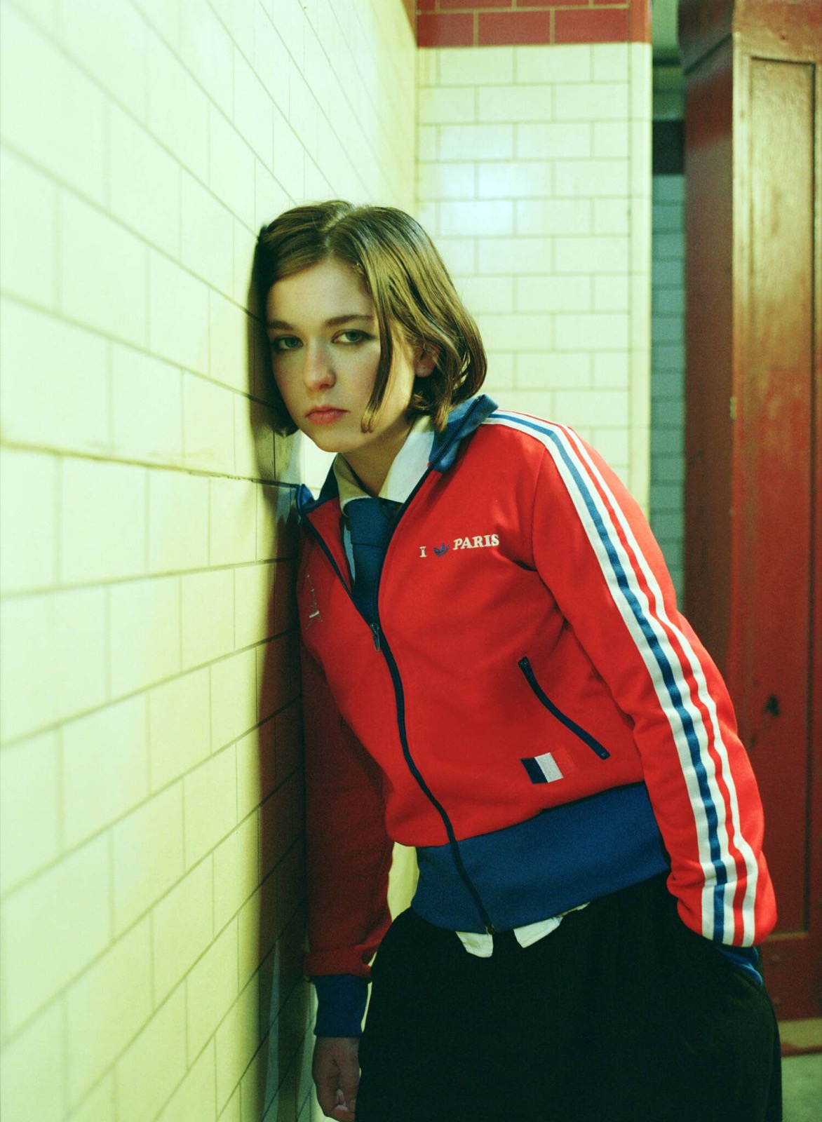 Lindsey Jordan of Snail Mail in a promotional portrait by Daria Kobayashi Ritch.