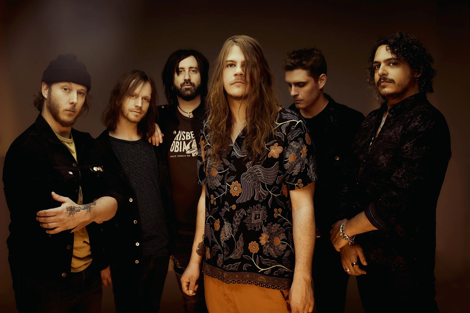 The Glorious Sons band promotional photograph.