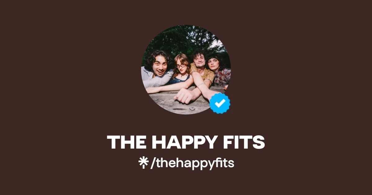 The Happy Fits promotional artist image.